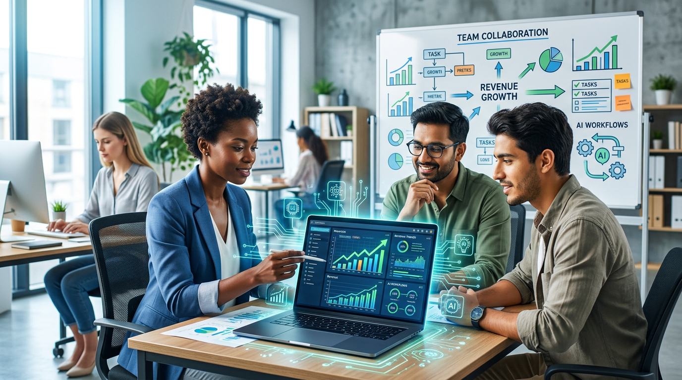 SMB Revenue Growth: AI-Powered Efficiency for Existing Teams
